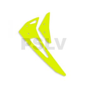 FUP-420YL FUSUNO Neon Yellow Fiberglass Horizontal/Vertical Fin Compatible with Blade 300 X